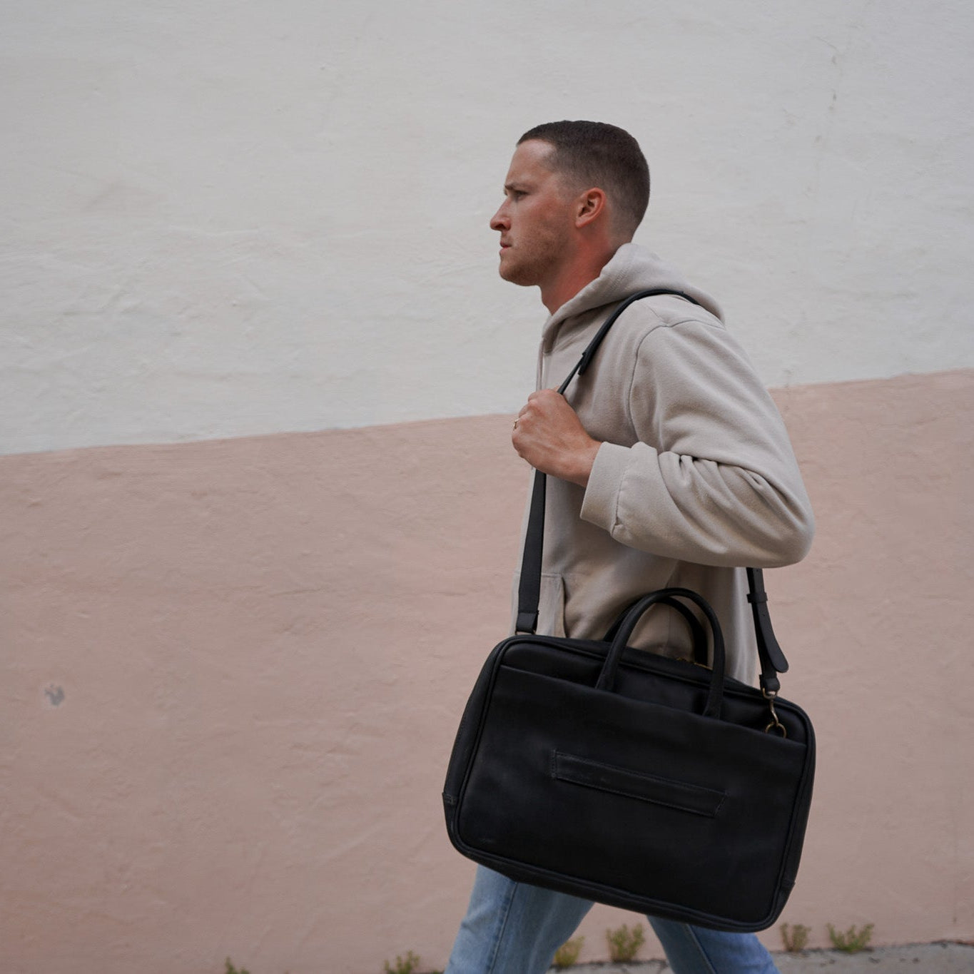 Brentwood Leather Briefcase