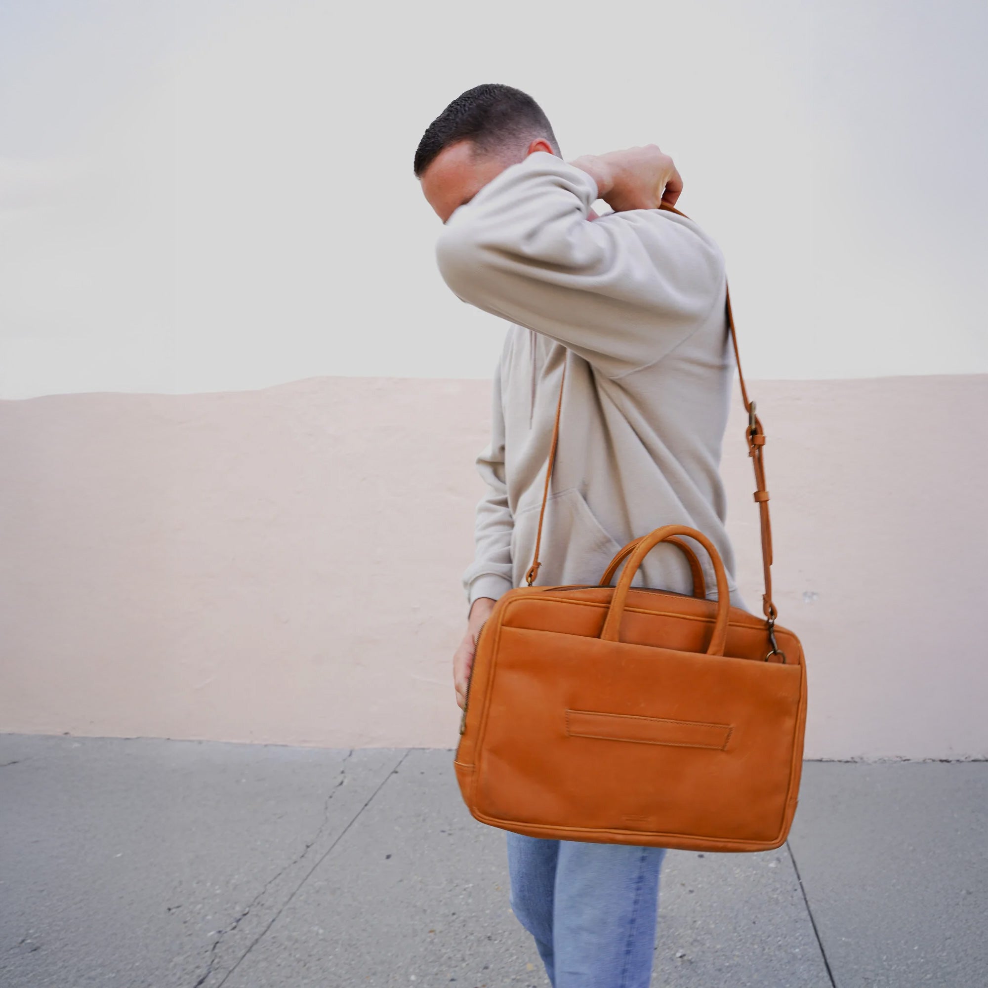 Brentwood Leather Briefcase
