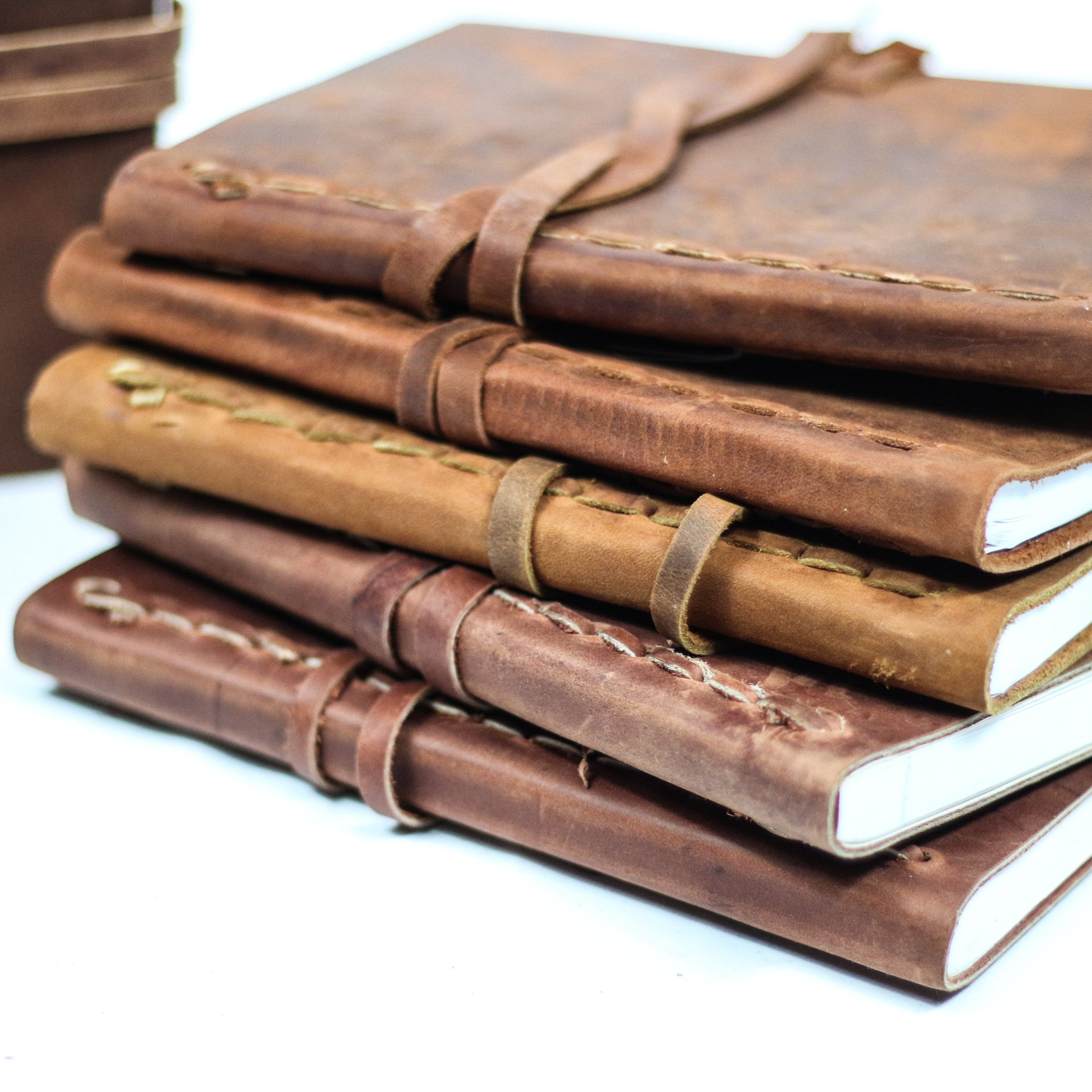Rustic Full Sized Journal - Office Gifts that Give Back