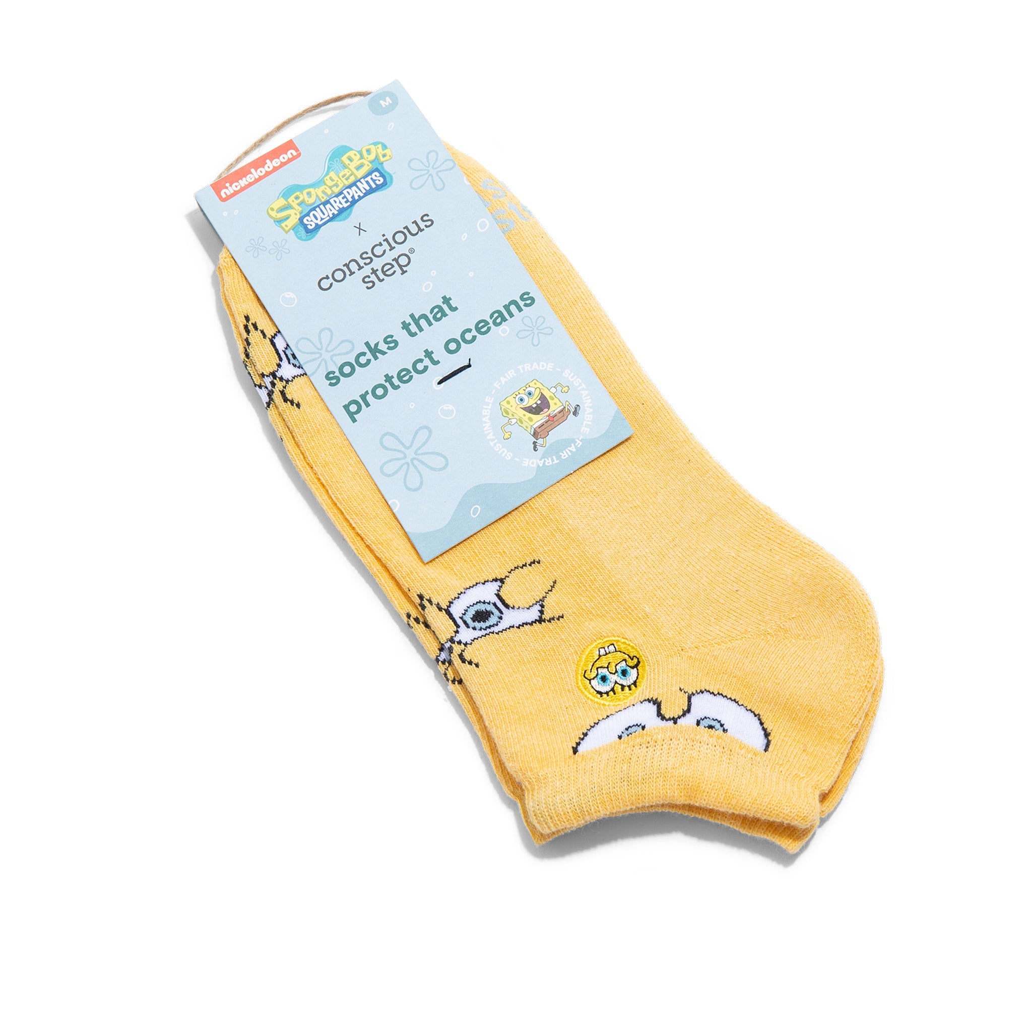 SpongeBob Socks that Protect Oceans (Select from 5 Designs)