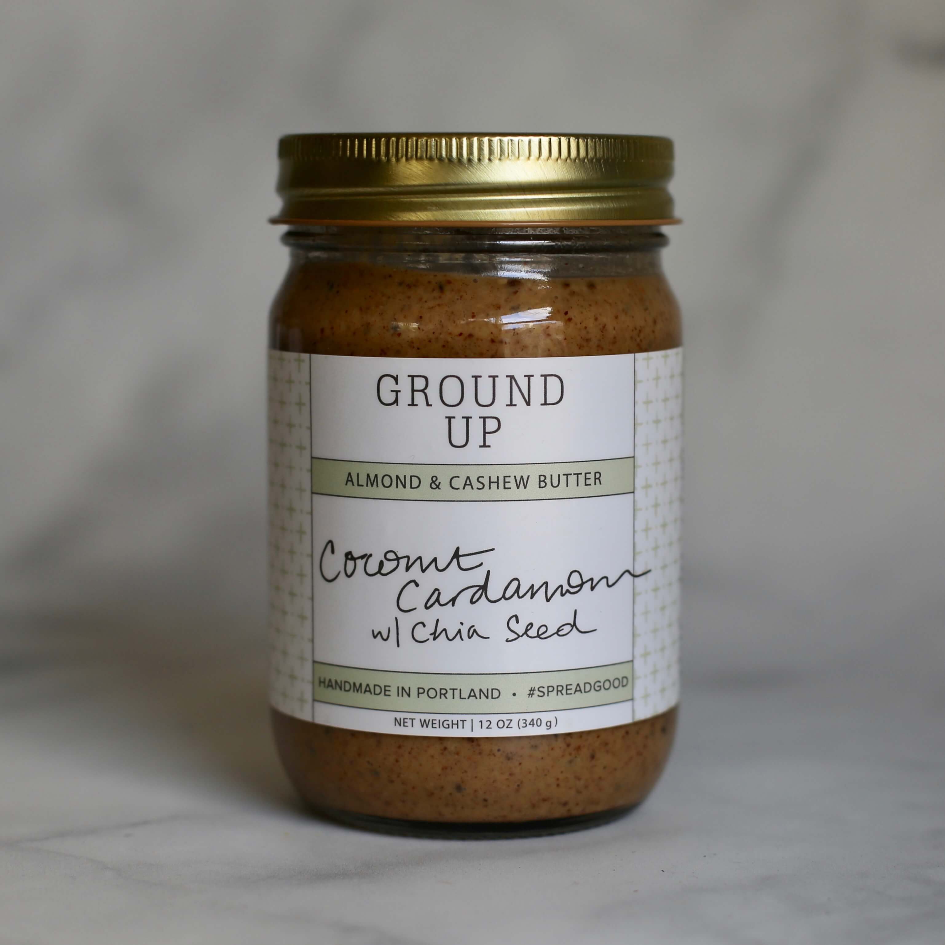 Honey Cardamom Almond, Cashew + Coconut Butter